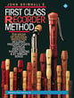 FIRST CLASS RECORDER METHOD cover
